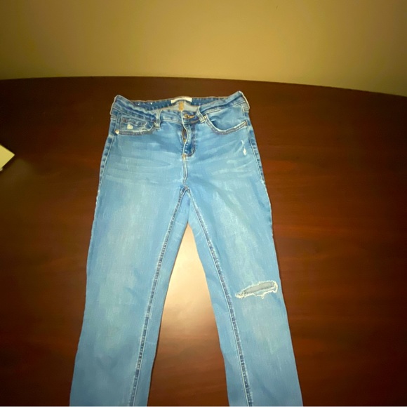 Denim - Women’s distressed dydndm and Kate jeans